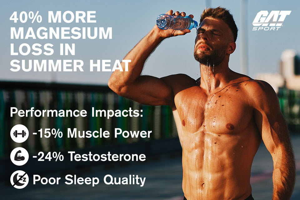 40% More Magnesium Loss in Summer Heat