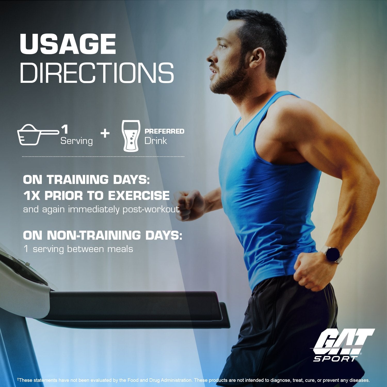 GAT SPORT BETA-ALANINE - 200g - usage directions