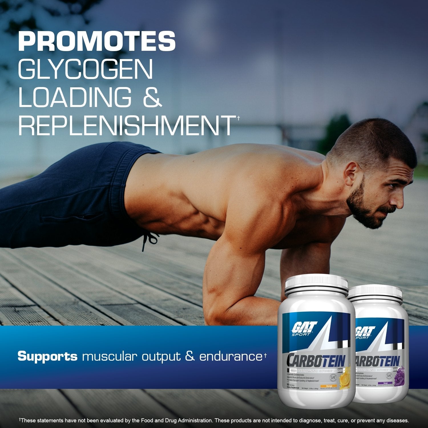 GAT SPORT CARBOTEIN - glycogen loading and replenishment