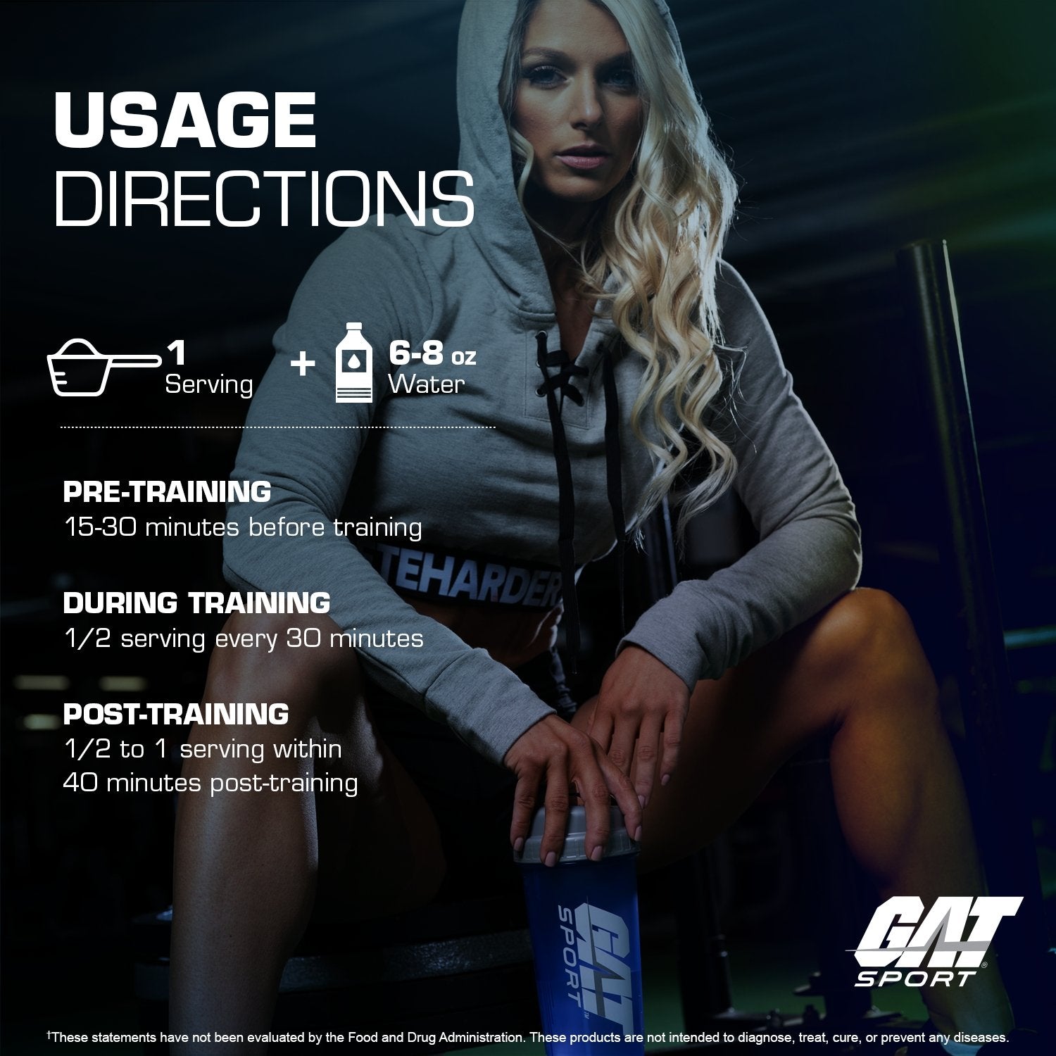 GAT SPORT CARBOTEIN - usage directions