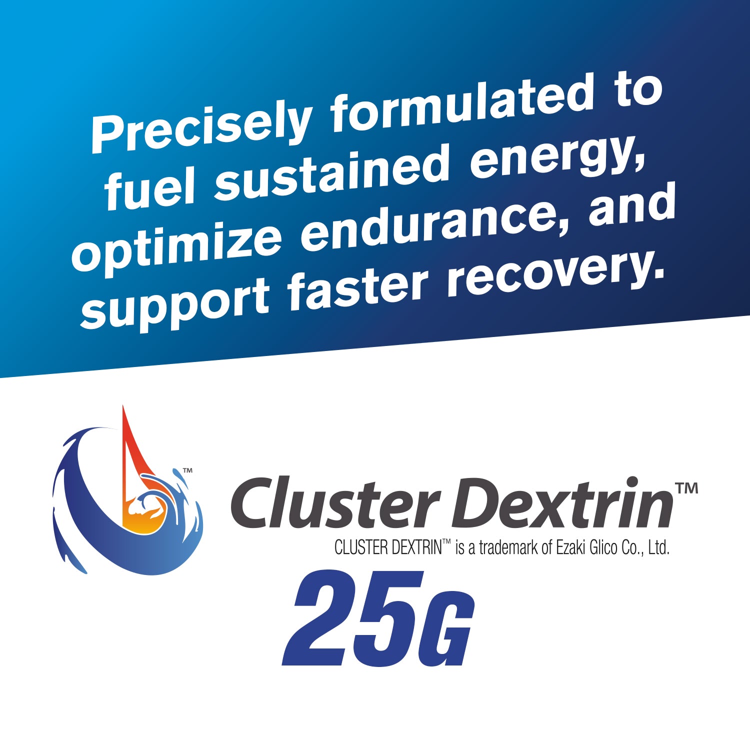 Cluster Dextrin - Precisely formulated to fuel sustained energy, optimize endurance, and support faster recovery.