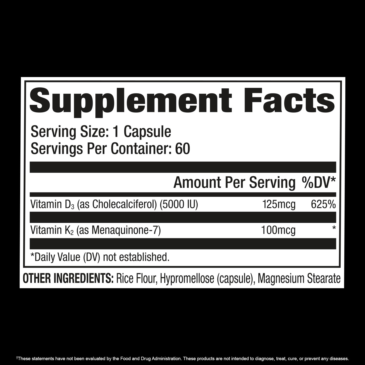 Vitamin D3+K2