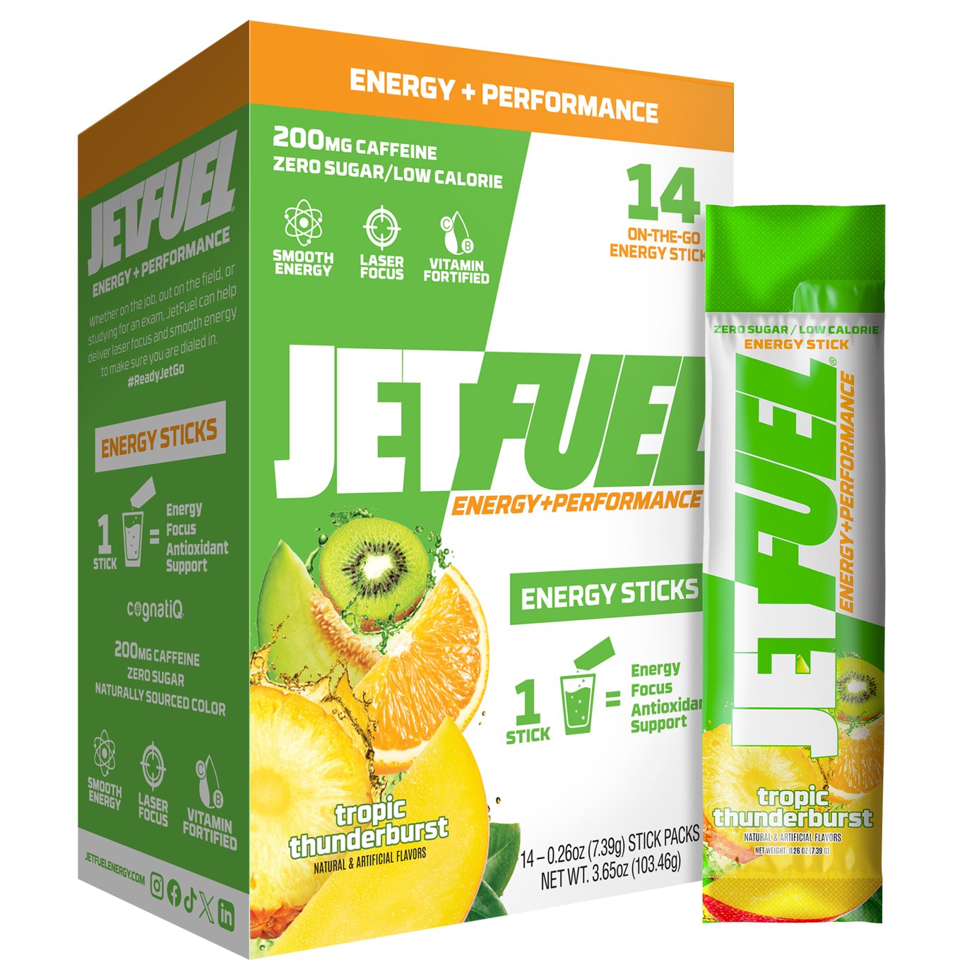 JetFuel Energy Sticks - GAT SPORT
