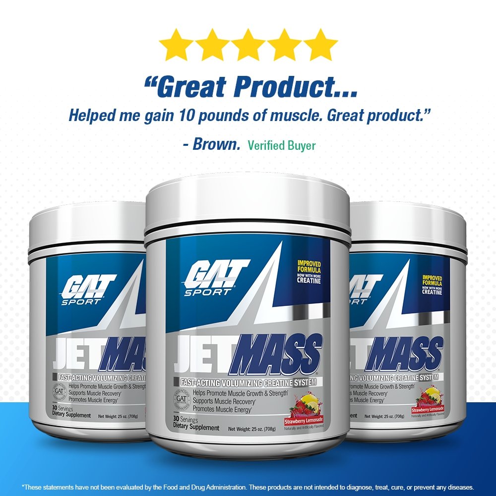 JETMASS Creatine System - testimonial #2