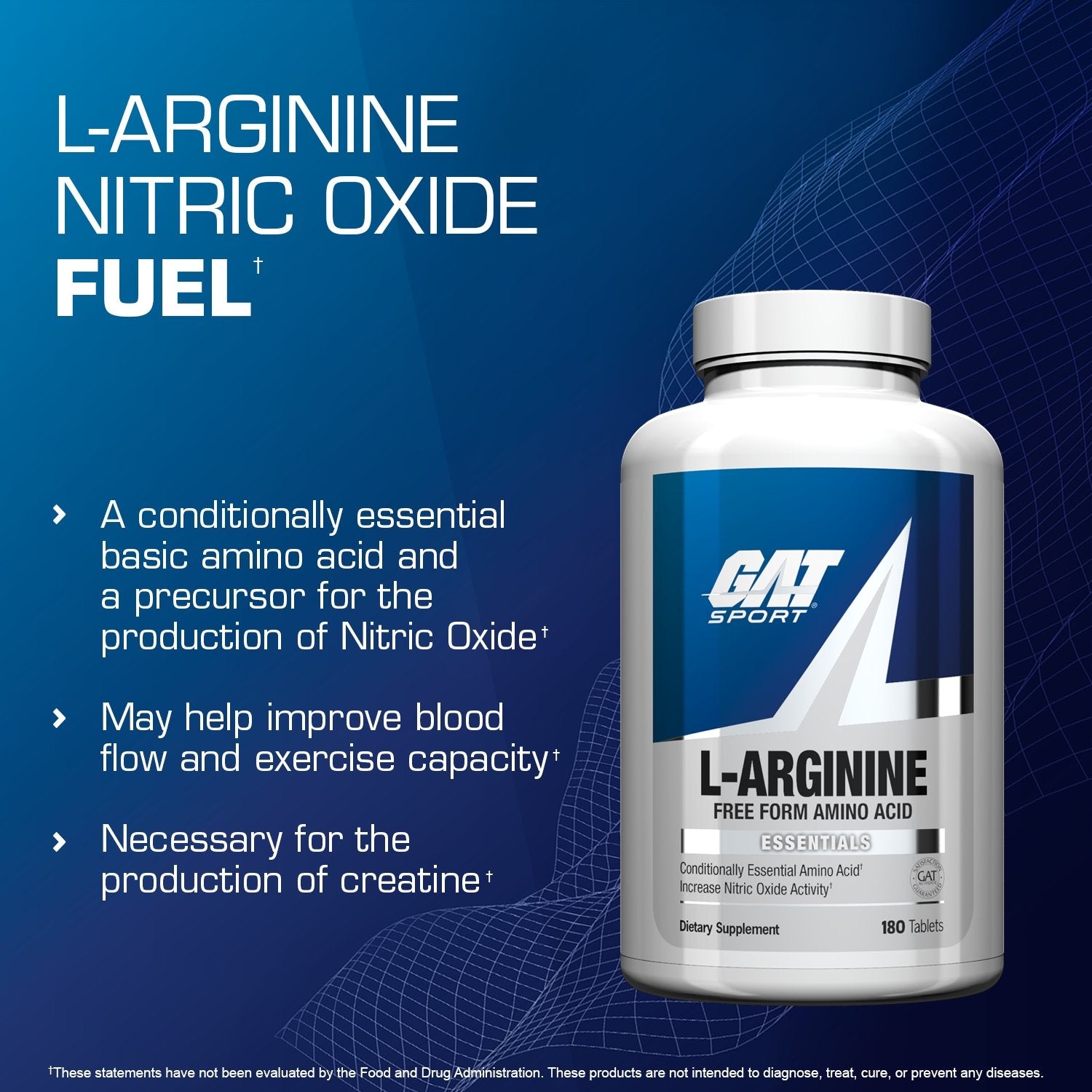 GAT SPORT L-ARGININE - nitric oxide fuel