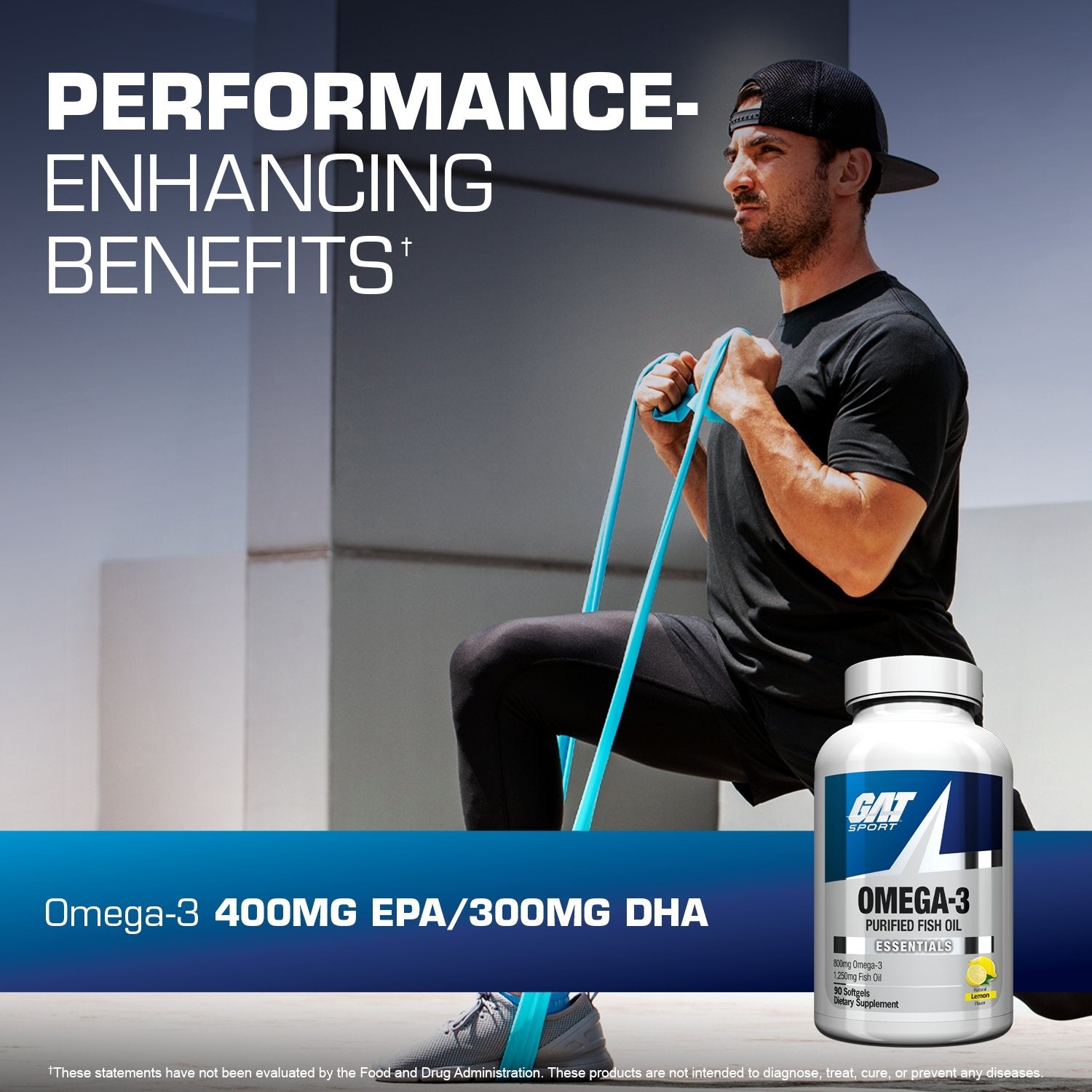 GAT SPORT OMEGA-3 - performance enhancing benefits