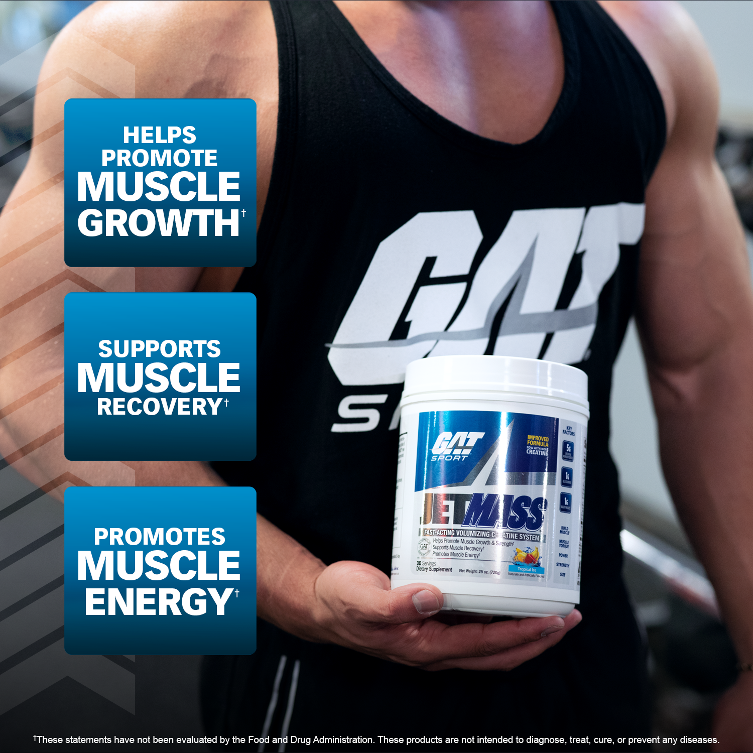 JETMASS Creatine System - benefits